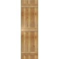 thumbnail image 5 of 16 1/8"W X 55"H Timbercraft Three 5 3/8" Boards Joined Board-N-Batten Shutters, Rough Sawn Western Red Cedar (Per Pair), 5 of 13
