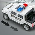 thumbnail image 4 of 1/36 Scale Motorized Police Cruiser Kids Toy - Cop Car Model with Forward and Reverse Motion - Perfect Christmas Festival Gift for Kids, 4 of 6