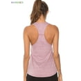 thumbnail image 5 of BadPiggies Women's Quick Dry Sports Vest Workout Tank Top T-shirt Clothes Tank Shirt for Yoga Gym Fitness Running (XL, Pink), 5 of 5