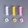 thumbnail image 3 of 1Set Wall Mounted Toothpaste Squeezer for Bathroom Use White Plastic Ergonomic Design, 3 of 8