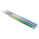 thumbnail image 3 of Pinceles delineadores profesionales para decoración de uñas, paquete de 3 para dibujos y decoraciones precisas, herramienta de rayas para manicura casera, 3 of 8