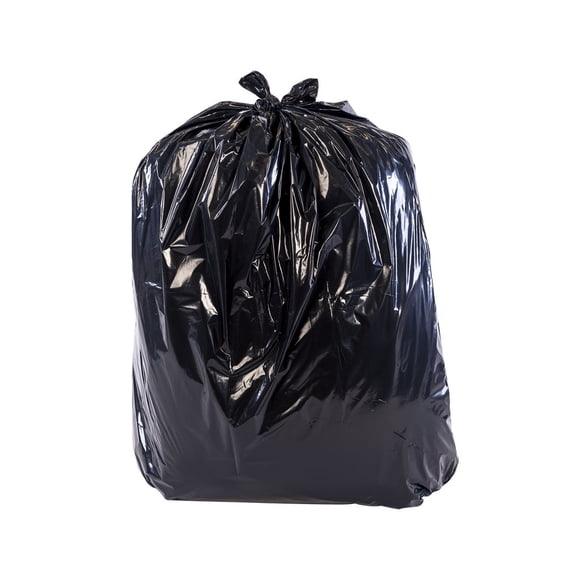 Polykar ESeries Black Garbage Bag Pack Of 100