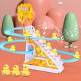 thumbnail image 3 of Juguete para escalar escaleras de pato, diseño de montaje, pista eléctrica, tobogán, juguetes para niños y niñas, 3 of 7