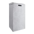 thumbnail image 3 of Cesta de lavandería con asa, plegable, para ropa sucia, ideal para acampar y dormitorio. gris claro, 3 of 9