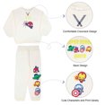 thumbnail image 2 of Disney Clothes Baby Boys Pant Set – Spider-Man Long Sleeve Top & Pants (Yellow) – 24M, 2 of 7