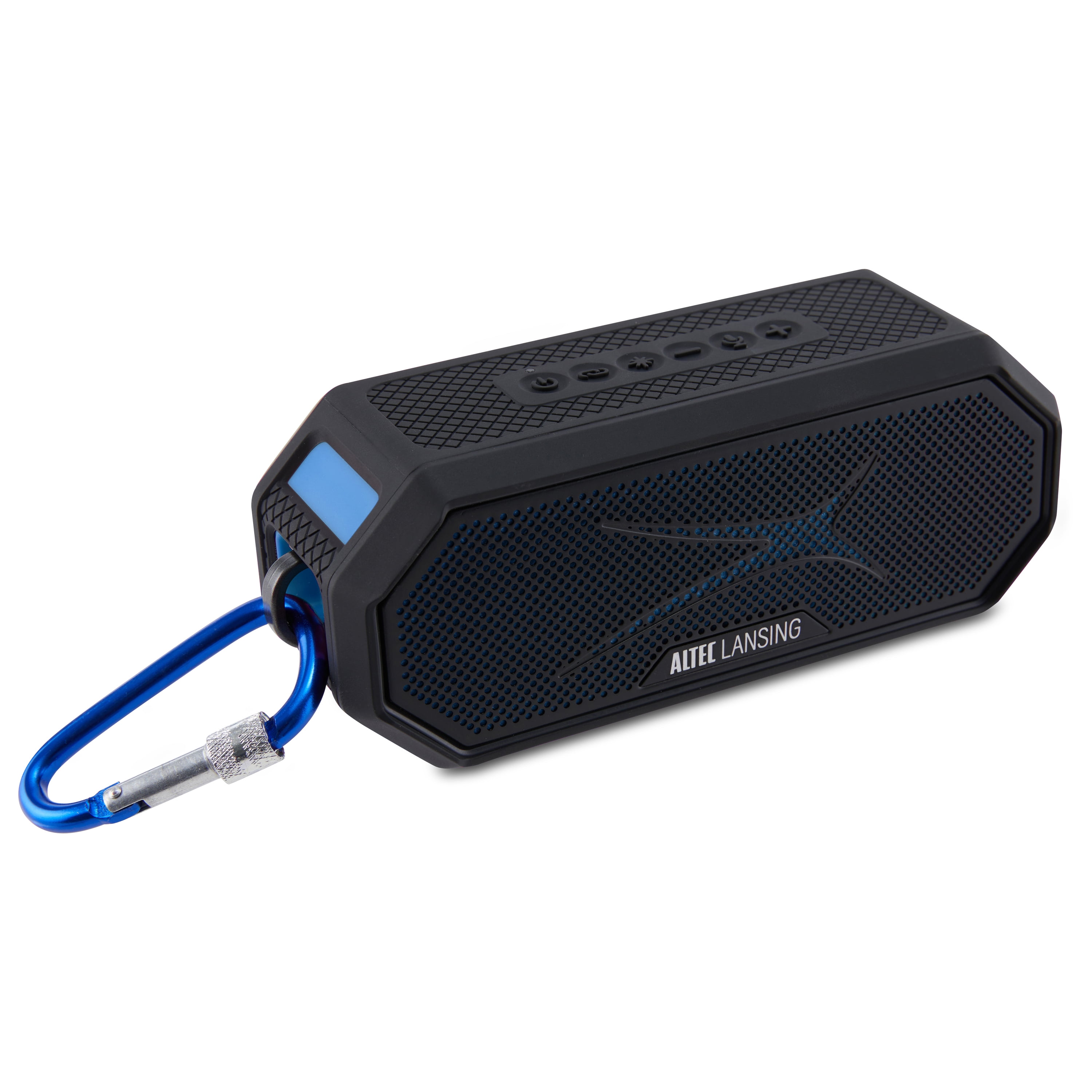 Altec Lansing Hydra Jolt 2.0 Everything Proof Bluetooth Speaker, Waterproof IP67,LED Lights, USB-C Quick Charge, Power Bank, Built-in Magnet