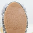 thumbnail image 6 of FLMEI Little Kids Girls Dress Shoes Toddler Spring Fall Glitter Sequins Princess Heels Shoes Party Dance Leather Shoes Bowknot Sandals for Girls, 6 of 9