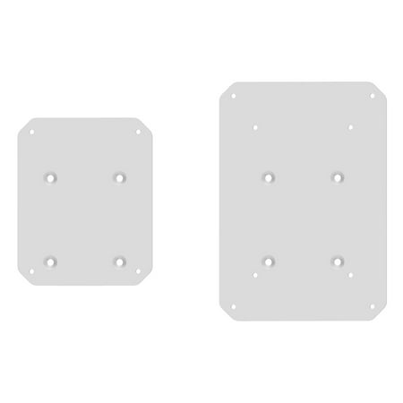 Kanto - 22" Tall Fillable Bookshelf Speaker Floor Stands (Pair) - White