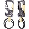 thumbnail image 1 of Llavero abridor de botellas con llavero de 2 autos para hombres y mujeres$2 Llavero con clip, Porta llaves de acero inoxidable, Llavero multiherramienta Abridor de botellas, 1 of 7
