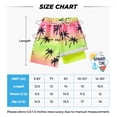 thumbnail image 2 of Usaibhir Boys Swim Trunk with Compression Boxer Brief Double Layer Beach Surf Board Shorts Kids Quick Dry Anti Chafe Swimwear 5-16T, 2 of 7