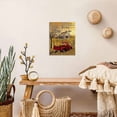 thumbnail image 6 of Farmhouse Truck Wall Art Rustic Red Truck Sunflower Pictures Wall Decor Country Old Barn Windmill Painting Canvas Prints Modern Home Framed Artwork Decorations for Kitchen Bathroom Bedroom 12"x16", 6 of 6