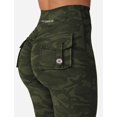 thumbnail image 3 of CoreFlex Leggings with Pockets for Women Charm Scrunch Workout Leggings V Cross Waist Butt Lifting Gym Yoga Pants, 3 of 5