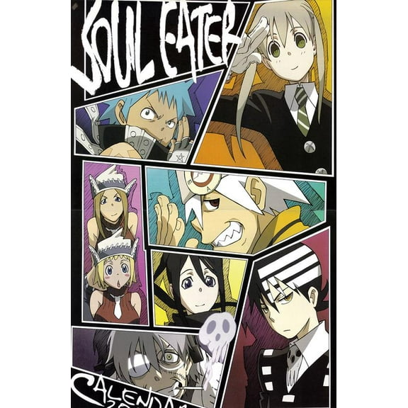 BINFA Wall Art Soul Eater Anime 12" x 18" Poster