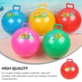 thumbnail image 3 of 4 Pcs Kids Inflatable Exercise Balls Jumping Balls Cartoon Pattern Hopper Balls, 3 of 5