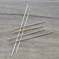 thumbnail image 2 of 12 Uds. Agujas ciegas con orificio lateral para costura DIY (cola plateada) JShteea Libre de BPA, 2 of 9