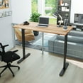 thumbnail image 4 of Bestar Electric Adjustable Height Standing Desk in Natural, 4 of 7