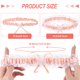 thumbnail image 1 of Minnieouse 2 pack/lote Liga de boda cómoda con aplicación amplia anillo para pierna lazo para pierna nupcial diario Accesorios de disfraces Rojo, 1 of 6