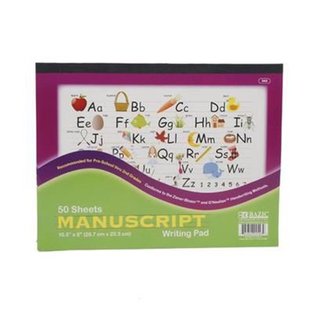 Walmart Writing Writing Pad 50 Count 10.5