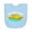 AE-Light Blue, variant on Inktastic My 1st Pi Day Blue Green Pie Pan Pun Newborn Bib
