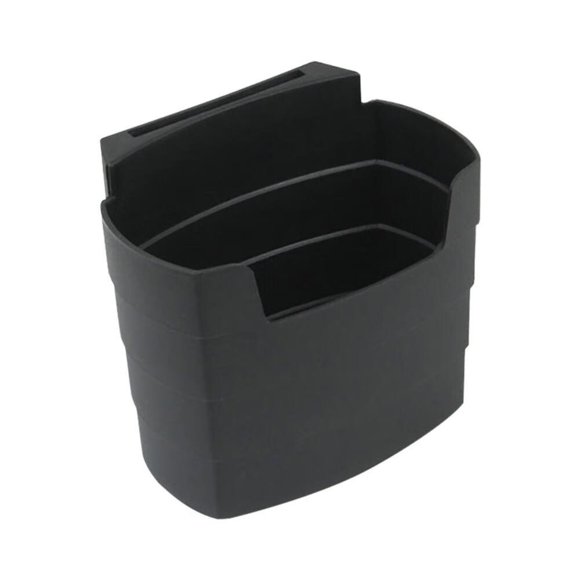 MesaSe Porte-Gobelet de Voiture Boîte de Rangement Multifonction Durable pour Frites Auto avec Seau de Rangement Arrière Adhésif