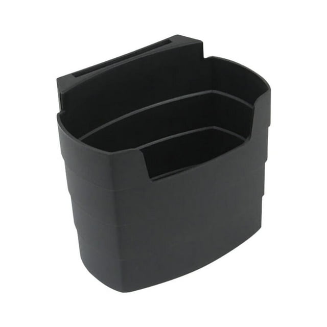 MesaSe Porte-Gobelet de Voiture Boîte de Rangement Multifonction Durable pour Frites Auto avec Seau de Rangement Arrière Adhésif