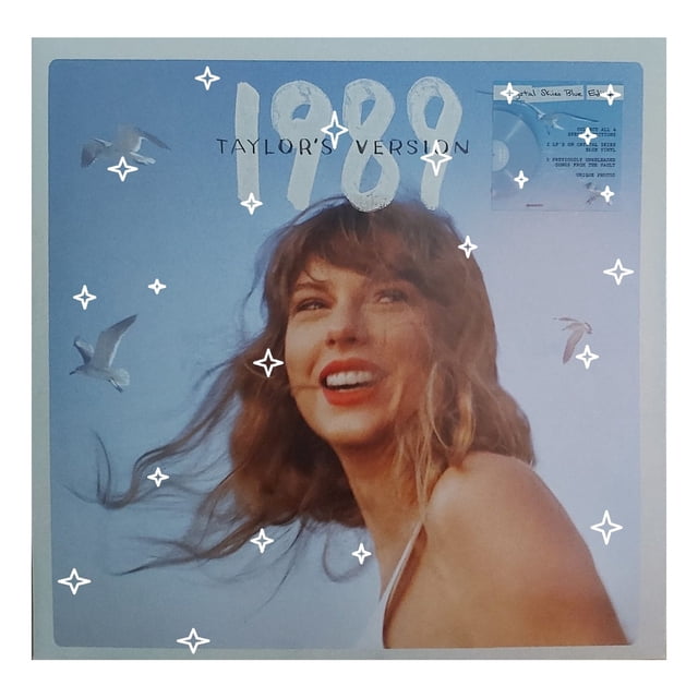 Taylor Swift 1989 Taylor 's Version Azul Blue 2 Lp Vinyl