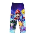 thumbnail image 5 of Sigee Mario Bu Print Women's Soft Pajama Pants - Breathable and Comfortable Lounge Sleep Bottoms with Elastic Waistband and Pockets-XX-Large, 5 of 9