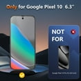 thumbnail image 2 of [2 Pack] Cnarery Anti Glare Matte Privacy TPU Screen Protector for Google Pixel 10 (Not Glass), Fingerprint Sensor Compatible, Full Adhesive Flexible Film, Easy Installation, 2 of 7