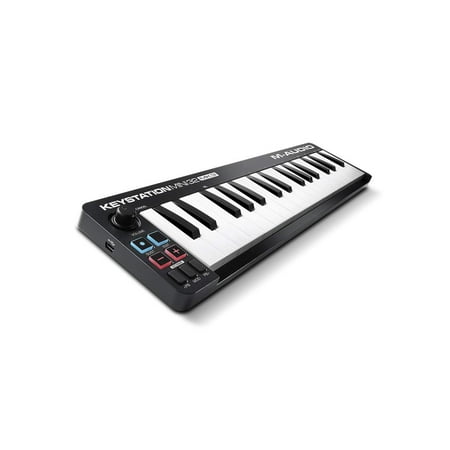 Keystation Mini 32 MK3 | Ultra-Portable Mini USB MIDI Keyboard Controller With ProTools First |  Edition and Xpand!2 by AIR Music Tech M-Audio - 32 (Best M Audio Keyboard)
