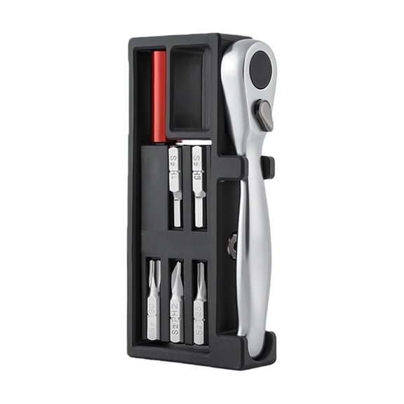 Multifunctional Bikes Hexes Ratchet Wrench Antislip Nylon Handle Magnetic Retention Systems Professional Mechanic Tool