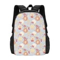 thumbnail image 3 of Balery Butterfly Flower Backpack for Men and Women - Durable 600D Oxford Cloth -Large Capacity, Water-Resistant School, Travel, and Hiking Bag, 3 of 9