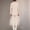 Beige, variant on RTKFRFLM Girls British Style Suit Set Formal Blazer and Skirt Outfit for Students Red 11-12 Years