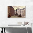thumbnail image 2 of ARTCANVAS Aldwych Canvas Art Print by Robert Bevan - Size: 26" x 18" (0.75" Deep), 2 of 9