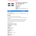 thumbnail image 2 of Front Brake Pad Set - Compatible with 2021 - 2023 Porsche Macan 2022, 2 of 2