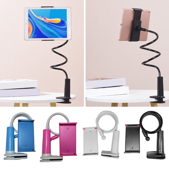 HomeLife Mobile Phone Holder & Stands Lazy Person Bed Bedside Table Top Phone Stands Overhead Shooting Live Streaming Mobile Phone Tablet Holder 360-degree Rotatable Stand
