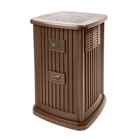 AirCare Style Nutmeg Whole House Pedestal Evaporative Humidifier for 2400 sq.