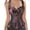 Purple, variant on Bustier Corset Top Gothic Black L