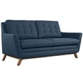thumbnail image 5 of Modway Beguile 3 Piece Upholstered Fabric Living Room Set in Azure, 5 of 6
