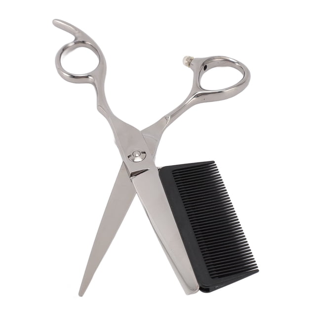 Hair Cutting Scissors Kit, Professional Multi Functional Comfortable Grip Simple To Use Barber Haircut Kit Accurate Cutting for Home Salon Use