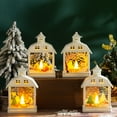 thumbnail image 3 of Dserhfy Christmas House Wind Light Delicate LED Night Light Snowman Santa Claus Elk Element Create Atmosphere Ambient Lights Window Hangings, 3 of 8