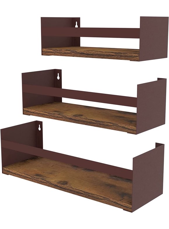 Floating Shelves in Wall Shelves