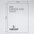 thumbnail image 4 of 2 Packs Gamegenic Matte Board Game Sleeves 50ct Mini European Size Card Sleeves Individual Pack, 4 of 5