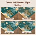 thumbnail image 7 of Design&I 8'x10' Washable Area Rug Turtle Nautical Coral Reef Starfish Border Underwater Crab Whale Flowing Dynamic for Living Room, Family Extra Large Skid-Resistant Low Profile, 7 of 7