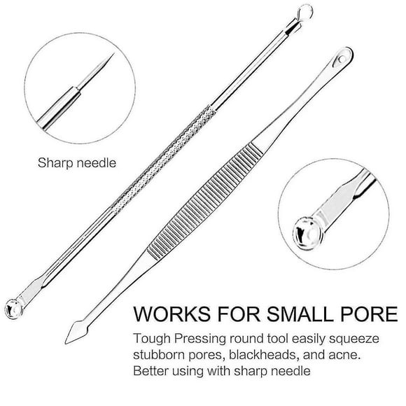 Blackhead Remover Comedone Extractor Tweezers