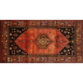 thumbnail image 1 of Ahgly Company Indoor Rectangle Traditional Mahogany Brown Persian Area Rugs, 6' x 9', 1 of 6