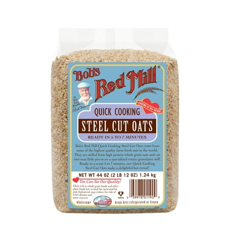 Bob's Red Mill Steel Cut Oats Oatmeal, 44 Oz (Best Steel Cut Oatmeal Brand)