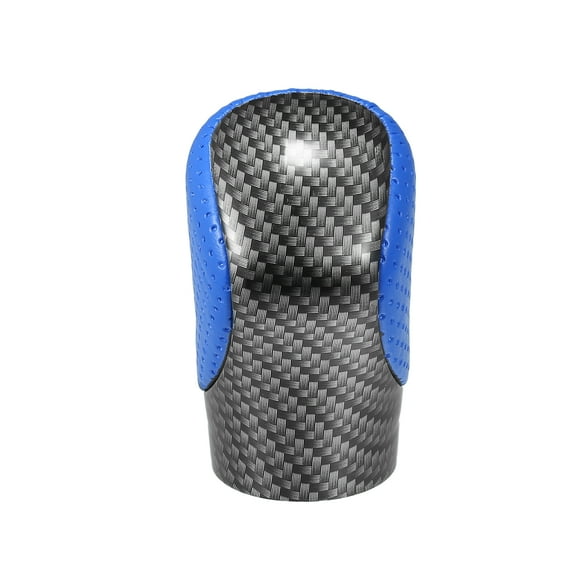 Unique Bargains Gear Shift Knob Car Inner Gear Shifter Knob for Lexus RC F 2015-2022 Faux Leather Plastic Blue