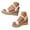 2-White, variant on Womens Platform Wedge Sandals Leather Strappy Walking Dress Shoes Slingback Ankle Strap Beach Sandal Ladies Summer Outdoor Slides Black 6.5