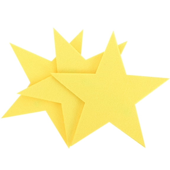 Worgeous Performance Star Decoration Star Cutouts Felt 3Pcs