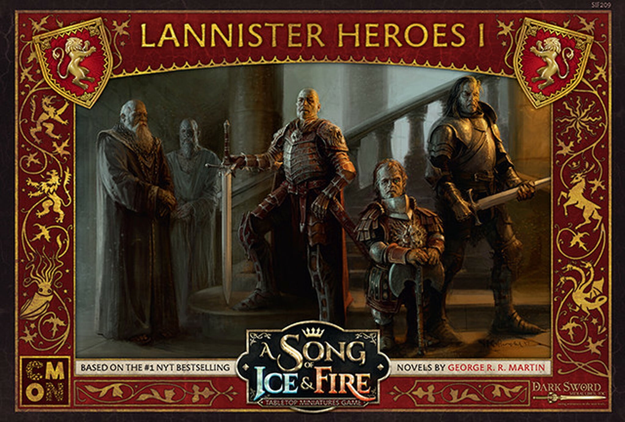 Details about   A Song of Ice & Fire Board Game LANNISTER HEROES I Miniatures NEW Sealed CMON 